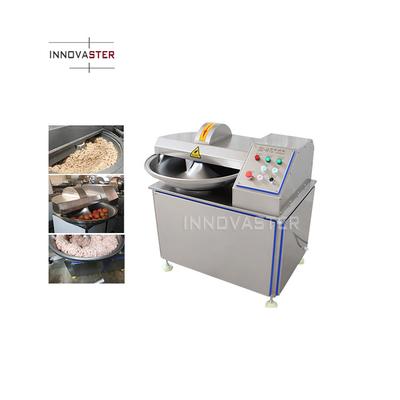 Macchina di taglio per cucchiaie di carne industriali da 40L con lame e cucchiaie in acciaio inossidabile SUS304