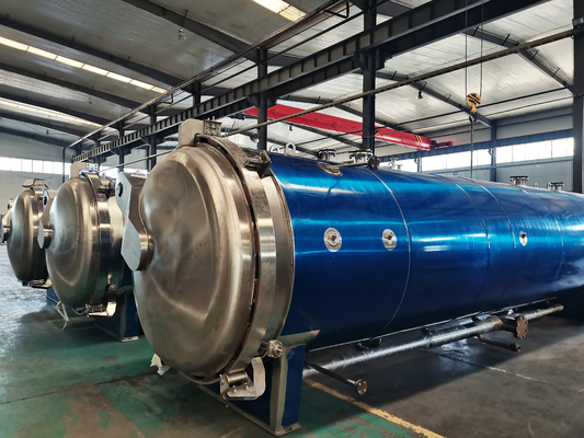 380V Automatica Canned Tuna Steam Spray Sterilizzazione Retort Machine per la sterilizzazione