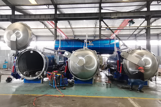 Autoclave a vapore medio da 1 kW per la sterilizzazione con sacchetto retort nella produzione alimentare