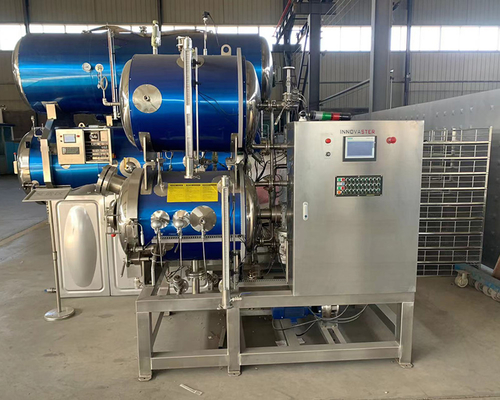 Macchina di sterilizzazione automatica di prodotti alimentari in scatola a batch retort per il funzionamento ad alta temperatura