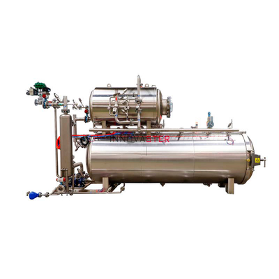 Apparecchiature di retorta per la sterilizzazione ad alta temperatura delle scatole per il funzionamento automatico dei lotti