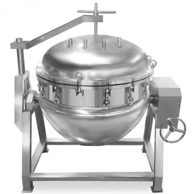 50-600L Sopa ad alta pressione di ossa-Stock di produzione di vuoto Vaso da cucina con funzione automatica