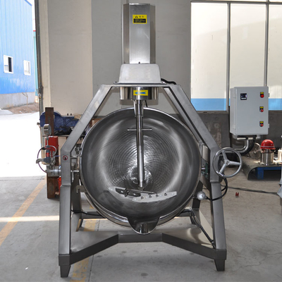 615 kg Cisterna semiautomatica a giacca con agitatore per la produzione su larga scala