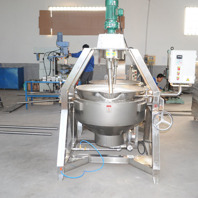 615 kg Cisterna semiautomatica a giacca con agitatore per la produzione su larga scala