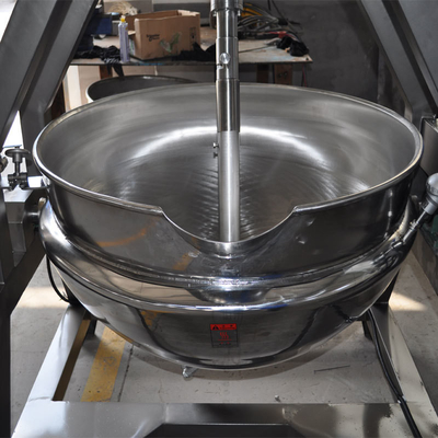 615 kg Cisterna semiautomatica a giacca con agitatore per la produzione su larga scala