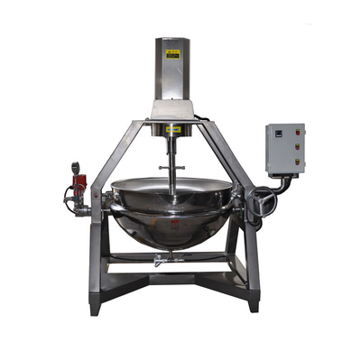 Caldaia elettrica semiautomatica con giacca di agitazione planetaria per impianti di trasformazione delle verdure