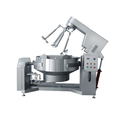 Apparecchiature di cottura Industrial Automatic Tilting Planetary Sauce Jacketed Kettle con Multi-Agitator
