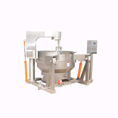 Cisterna con giacca in argento a sciroppo di zucchero di grado alimentare con design industriale e multi-agitatore