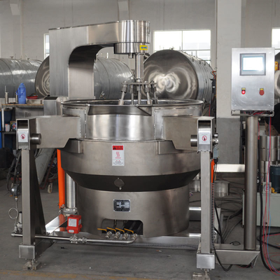 Cisterna con giacca in argento a sciroppo di zucchero di grado alimentare con design industriale e multi-agitatore