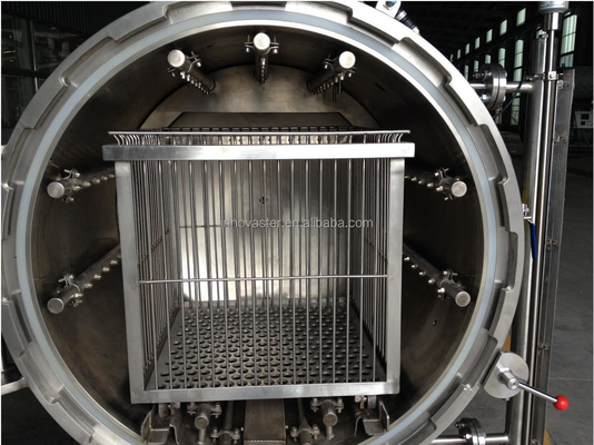 Sterilizzazione a batch di precisione Mini Retort Autoclave Sterilizer Machine con 1KW di potenza