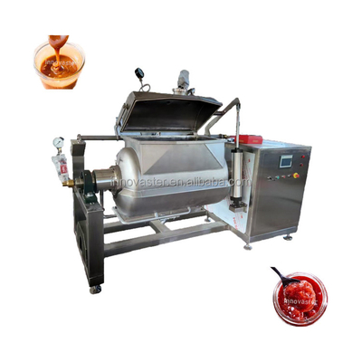 Impianto di trasformazione ortofrutticole Formaggi Cucina a vuoto a giacca con mixer e mixer
