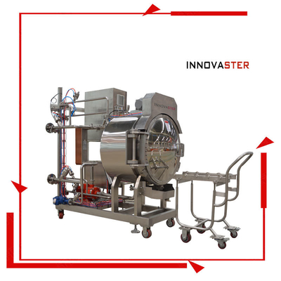 Mini-sterilizzazione Piccola Retort Machine con progettazione multifunzionale e tensione 3P