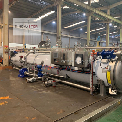 Negozi di prodotti alimentari e bevande Retort automatico a vapore per la sterilizzazione dei pesci in scatola