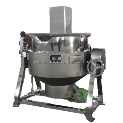 Accessibile 615KG Verticale Tilt Jacket Boiler per mescolare e cucinare salsa