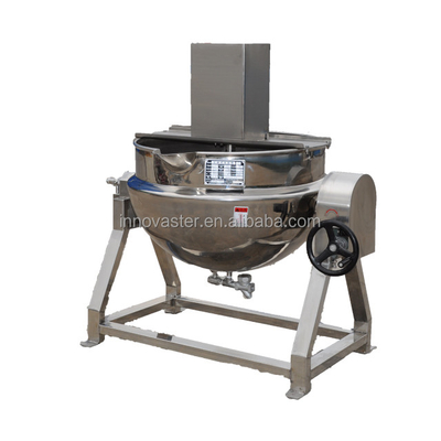 Acciaio inossidabile Pasta di fagioli Salsa Cottura per agitatore manuale Fritura Wok Machine