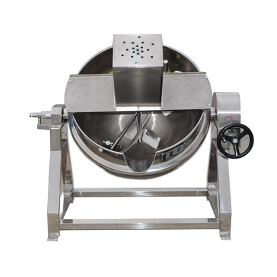 Acciaio inossidabile Pasta di fagioli Salsa Cottura per agitatore manuale Fritura Wok Machine