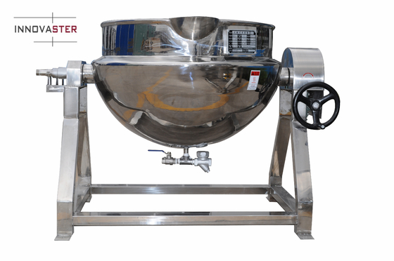 Acciaio inossidabile Pasta di fagioli Salsa Cottura per agitatore manuale Fritura Wok Machine
