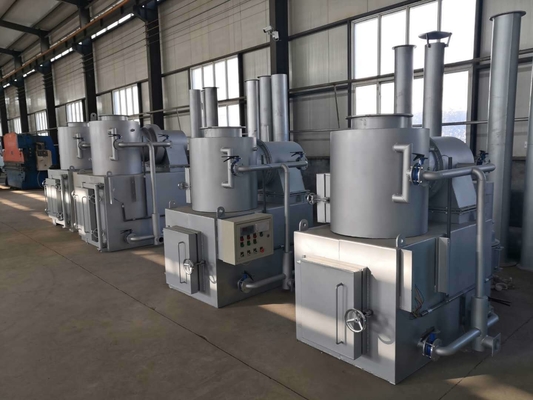 Incineratore per allevamenti ovini per lo smaltimento delle carcasse da 3000L/h con trattamento ecologico