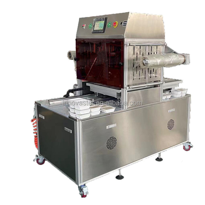 Macchina di imballaggio a vuoto in atmosfera modificata per alimenti freschi brazzati
