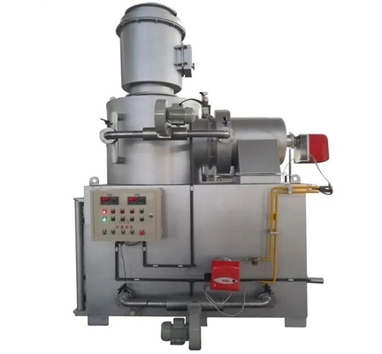 11000 kg di peso Incineratore di rifiuti per pneumatici Soluzione per lo smaltimento di rifiuti innocui