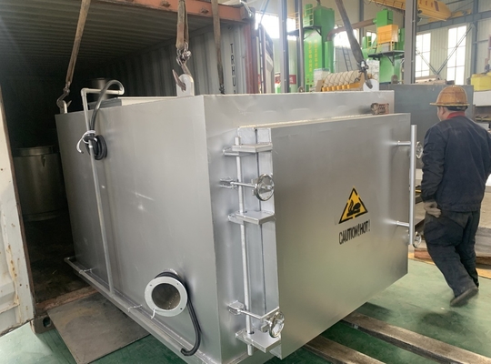 Incineratore da 1000L/h per il trattamento innocuo dei rifiuti domestici e dei rifiuti alimentari