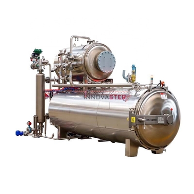 Macchina di sterilizzazione automatica a batch retort su linea di pressione per il funzionamento a tensione 3P