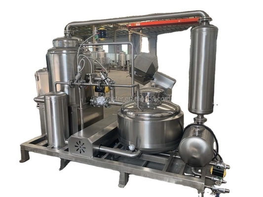 Frittatrice a capacità personalizzata per macchine di frittura a vuoto di prodotti di grano ad alta produttività