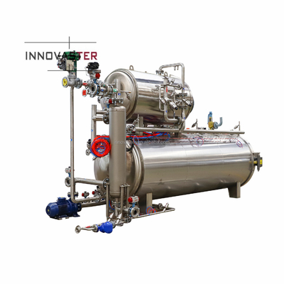 500 KG di acqua calda spray retort per alimenti per bambini/alimenti prefabbricati/alimenti per animali personalizzabili