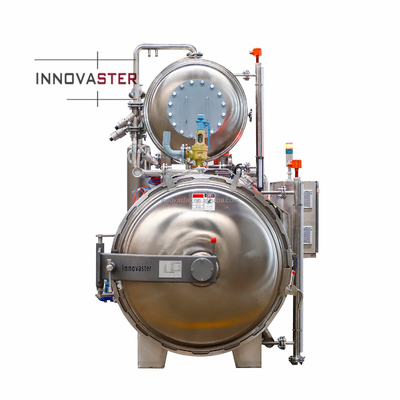 500 KG di acqua calda spray retort per alimenti per bambini/alimenti prefabbricati/alimenti per animali personalizzabili