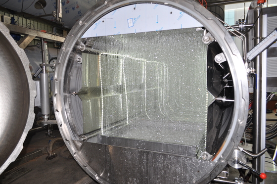 3P Voltage Steam Water Cascading Retort Machine Sterilizer per l'industria alimentare