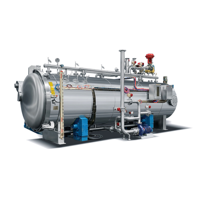 Sterilizzatore a vapore retort diretto macchina autoclave per alimenti in scatola tecnologia avanzata