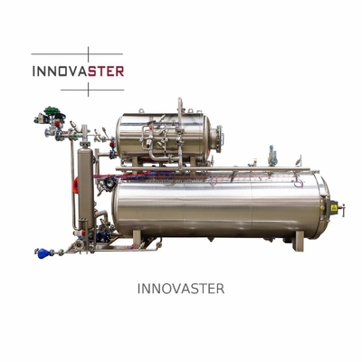 Facile da utilizzare Vapore riscaldamento Acqua Spray Retort Machine per pasti pronti al consumo