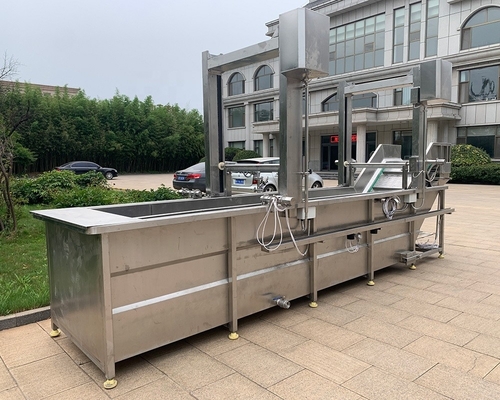 Pasteurizzatore in galleria di immersione in acqua lattea da 15 kW per il processo di sterilizzazione a bassa temperatura