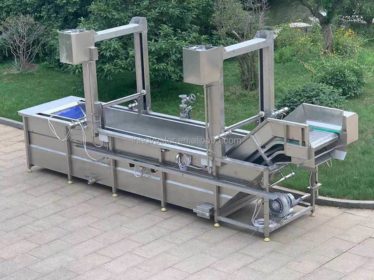 Ristorante Acciaio inossidabile calda a vapore frutta e verdura Blanching Machine