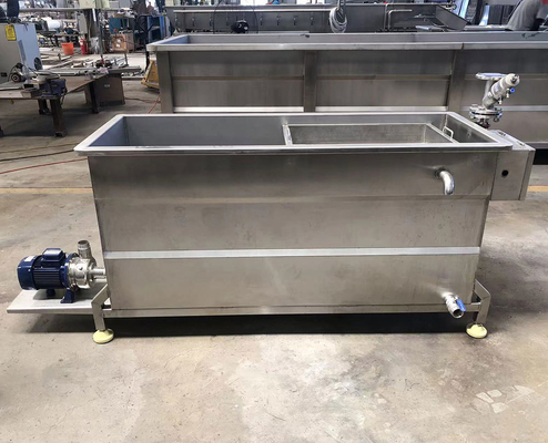Controllo semiautomatico Pasteurizzatore a piccoli lotti con generatore di vapore e serbatoio di raffreddamento