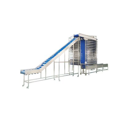 Chocolate Blast Quick IQF Freezer a spirale per pesci industriali gamberi Formaggi di pesce