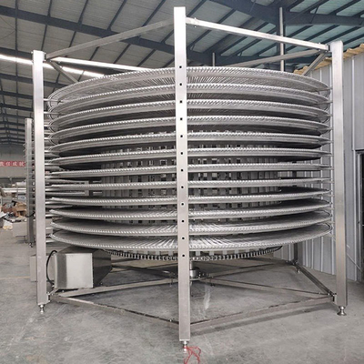 Chocolate Blast Quick IQF Freezer a spirale per pesci industriali gamberi Formaggi di pesce