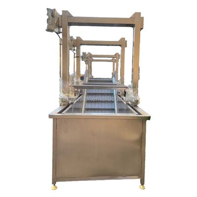 Macchina di scongelazione automatica a velocità regolabile per lo scongelamento rapido di gamberetti di carne e pesce IQF